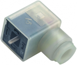 Valve connector, DIN shape A, 2 pole + PE, 230 V, 0.34-1.5 mm², 43 1730 140 03