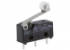 Subminiature snap-action switche, On-On, plug-in connection, Roller lever, 0.65 N, 5 A/125 VAC, 1 A/48 VDC, IP50
