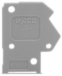 End plate for connection terminal, 254-400