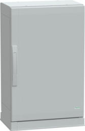Control cabinet, (H x W x D) 750 x 500 x 320 mm, IP54, polyester, light gray, NSYPLAZ753G