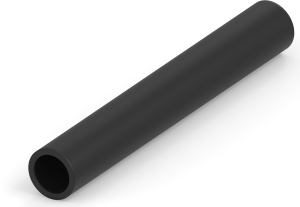 Heatshrink tubing, 2:1, (6.4/3.2 mm), polyolefine, black