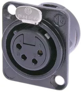 NC4FD-L-B-1 Neutrik XLR Connectors