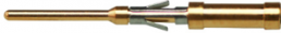 Pin contact, AWG 26-22, crimp connection, gold-plated, SA3542/P