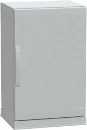 Control cabinet, (H x W x D) 750 x 500 x 420 mm, IP54, polyester, light gray, NSYPLAZ754G