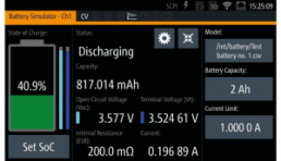 Battery simulation, NGM200, NGM-K106