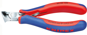 End cutting pliers, 120 mm, 92 g, cut capacity (1.5/1/0.5 mm/–), 64 32 120