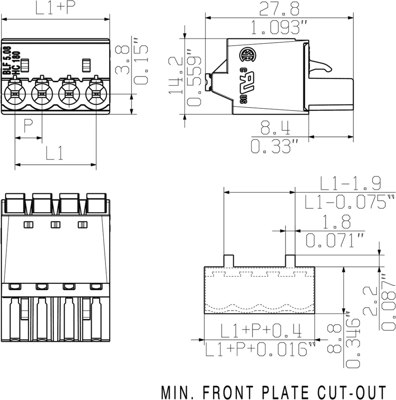 1401450000 Weidmüller PCB Connection Systems Image 3