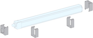 Mounting bracket for safety light barriers, XUSZWPEFC