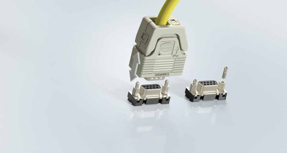 EModeling of a D-Sub connector from HARTING
